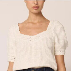 Cleobella Rowan Sweater Top, Size Medium NWT